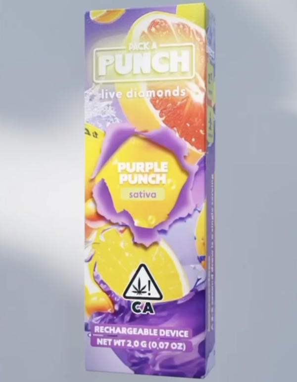 Pack A Punch Purple Punch Disposable